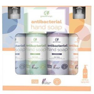 Greenerways Antibacterial Hand Soap 16 fl oz, 4-pk